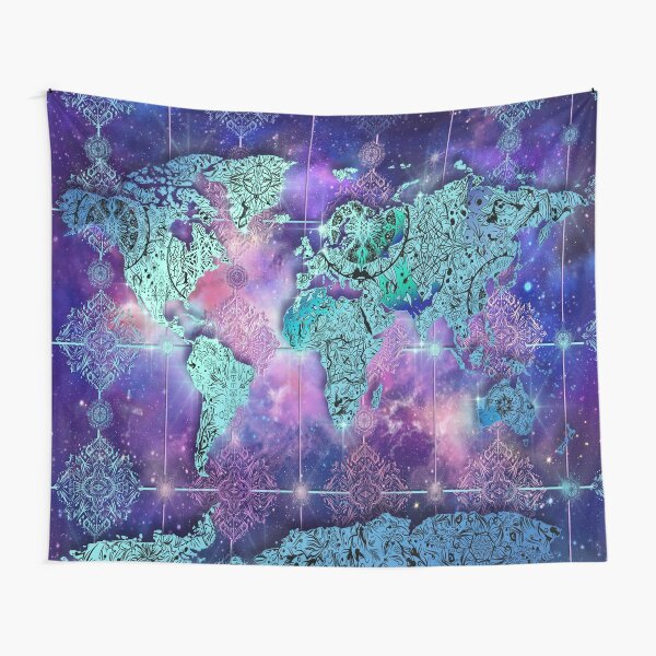 world map Tapestry