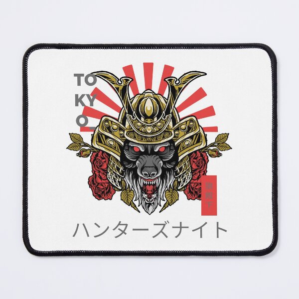 Item preview, Tokyo Wolf Samurai designed and sold by TheHillSpruce.