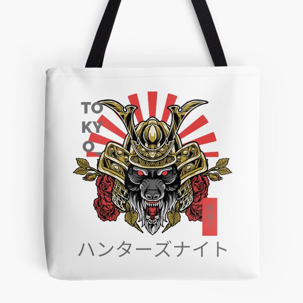Item preview, Tokyo Wolf Samurai designed and sold by TheHillSpruce.