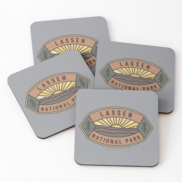 Item preview, Lassen National Park Logo designed and sold by spatiumnatura.