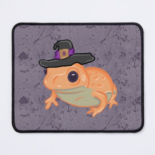 Item preview, Orange Witch Frog designed and sold by RoserinArt.