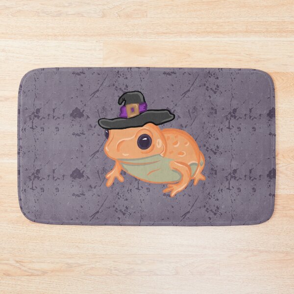 Item preview, Orange Witch Frog designed and sold by RoserinArt.