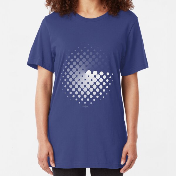 Dots can be in a disc Slim Fit T-Shirt