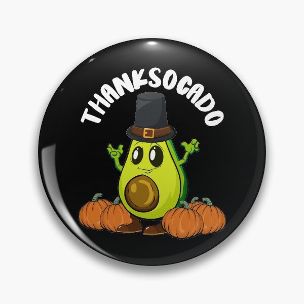 Item preview, Thanksocado Kawaii Thanksgiving Avocado designed and sold by wdyoungblood.