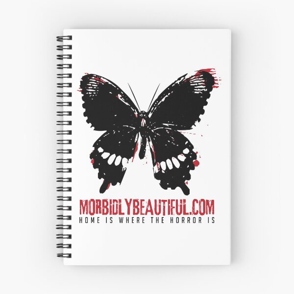 Item preview, Morbidly Beautiful Official Logo - White designed and sold by mbhorror.