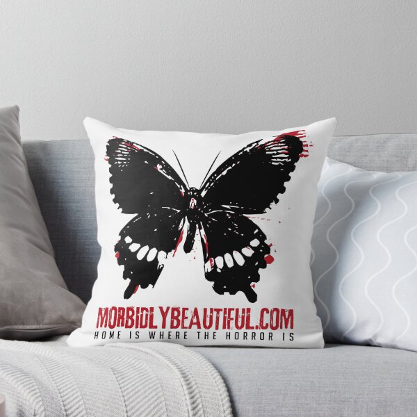 Item preview, Morbidly Beautiful Official Logo - White designed and sold by mbhorror.