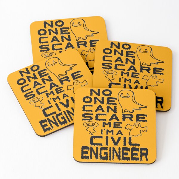 Item preview, no one can scare me i'm a civil engineer halloween civil engineer present designed and sold by alaechamlal.