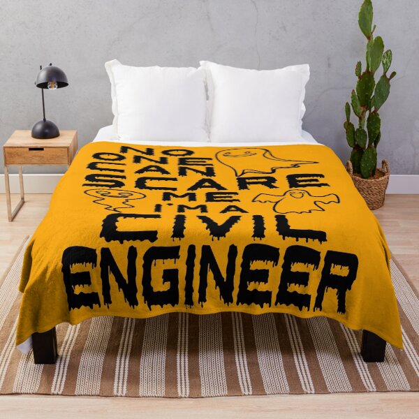 Item preview, no one can scare me i'm a civil engineer halloween civil engineer present designed and sold by alaechamlal.