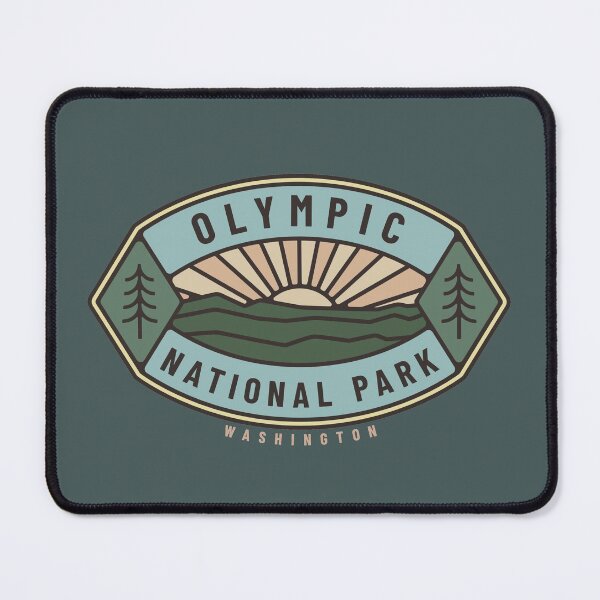 Item preview, Olympic National Park Logo designed and sold by spatiumnatura.