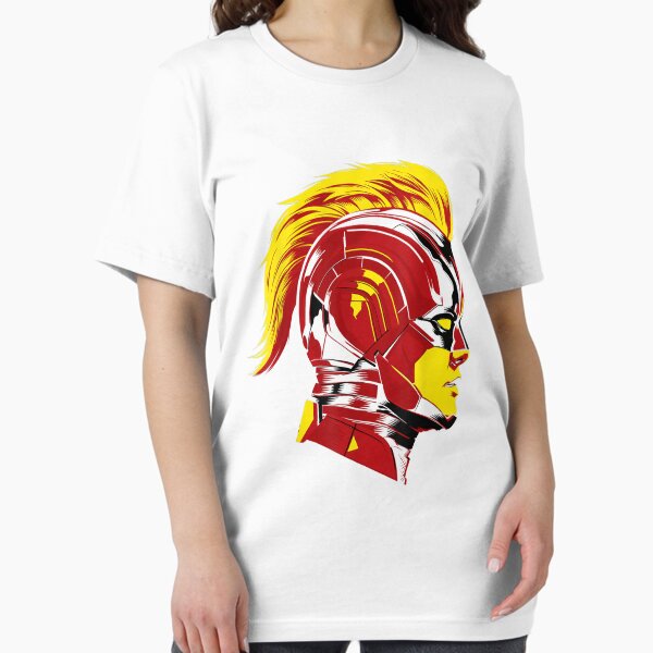 Item preview, Captain Mohawk Helmet Profile T-Shirt designed and sold by DankerKerstin.