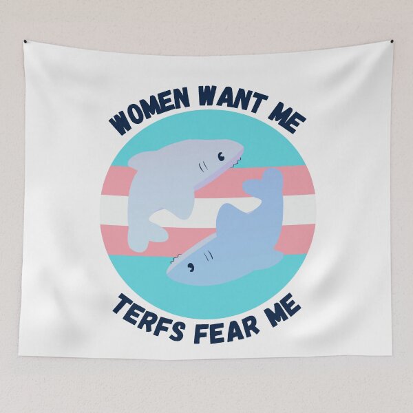 Item preview, women want me terfs fear me (version 3) designed and sold by nootbooy.