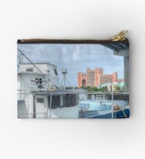 Atlantis view from Potter's Cay Studio Pouch