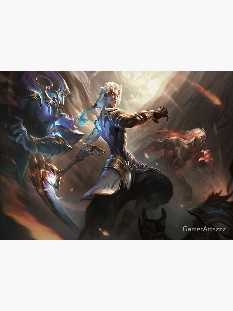 "Nightbringer Kayn Prestige Edition splash art" Poster by GamerArtszzz