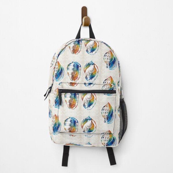 Item preview, Colorful Seashell Art - Beach Trio - By Sharon Cummings designed and sold by Sharon Cummings Art.