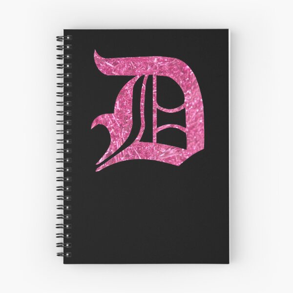 Item preview, The Letter D - Capital Pink Glitter Gothic designed and sold by TheLykosApparel.