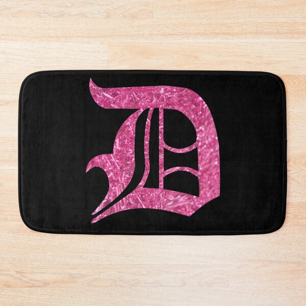 Item preview, The Letter D - Capital Pink Glitter Gothic designed and sold by TheLykosApparel.