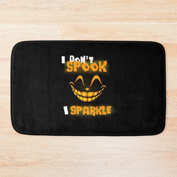 Item preview, I don't spook I sparkle halloween smiley scary face designed and sold by Nadey.
