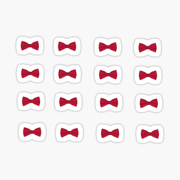 Red Bow Tie: sticker pack Sticker
