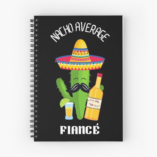 Item preview, Nacho Average Fiance Fiancé Funny Marriage Gift designed and sold by HQ Prints.
