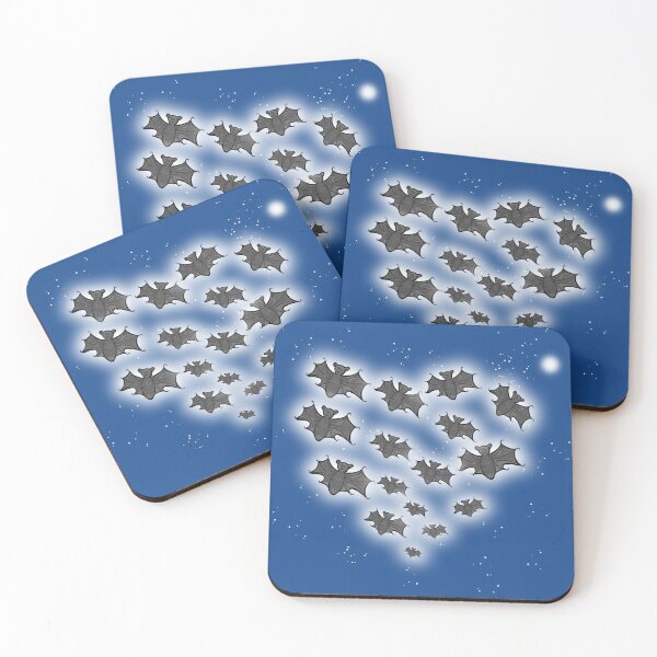 Item preview, Sciame di Pipistrelli nella notte / Bat Swarm in the night  designed and sold by ArcheoNerd.
