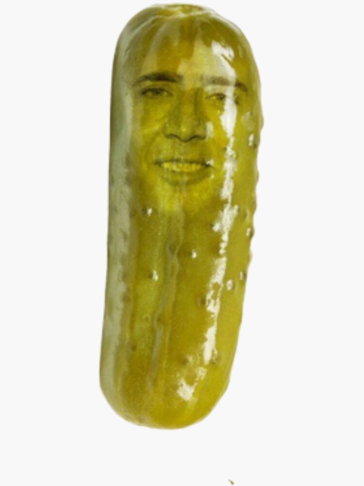 "picolas cage" Sticker for Sale by cbronze Redbubble