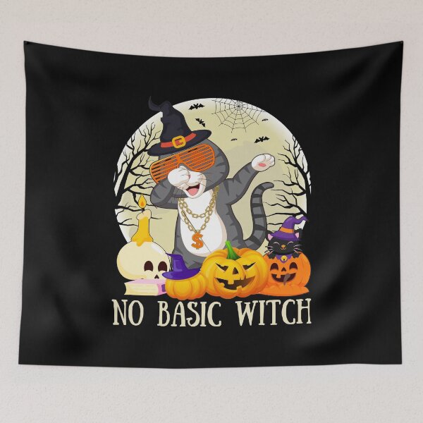 Item preview, No Basic Witch Dabbing Cat designed and sold by thecooltable.