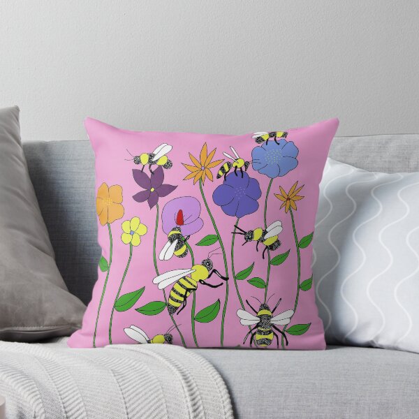 Item preview, Flowers and bees designed and sold by AnnieHines.