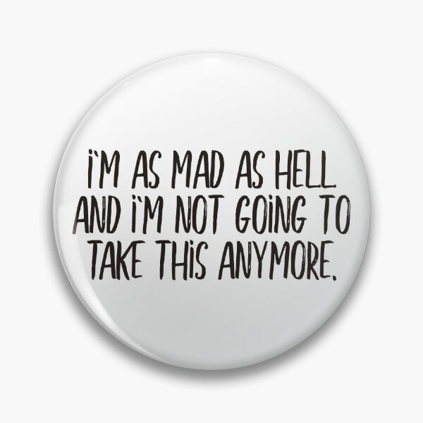 Item preview, As mad as hell (black) designed and sold by didijuca.