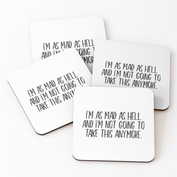 Item preview, As mad as hell (black) designed and sold by didijuca.