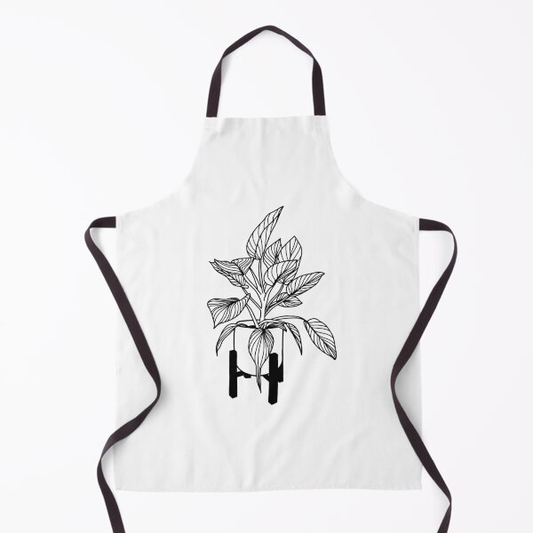 Item preview, Philodendron Birkin Houseplant Line Drawing designed and sold by makesbymiss.