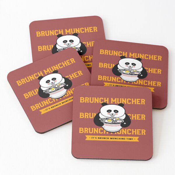 Item preview, Brunch Muncher Its Brunch Munching Time Ramen Noodle Panda designed and sold by LMcDs.