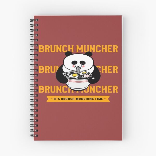 Item preview, Brunch Muncher Its Brunch Munching Time Ramen Noodle Panda designed and sold by LMcDs.