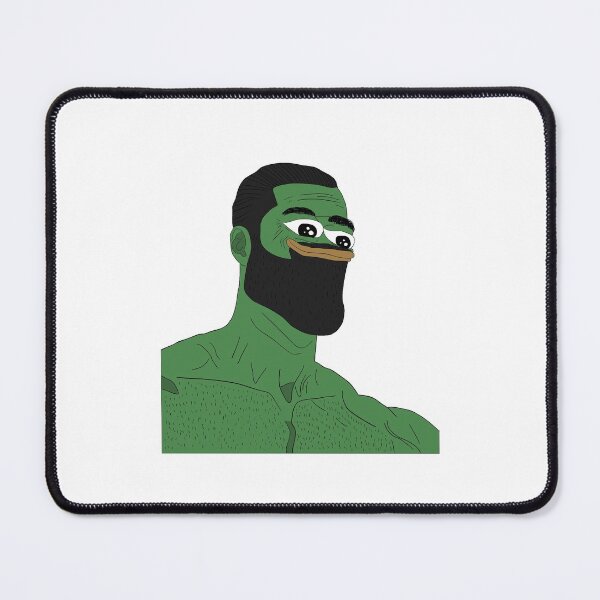 Item preview, Gigachad Frog designed and sold by Anon-Moose.