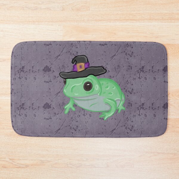 Item preview, Green Witch Frog designed and sold by RoserinArt.