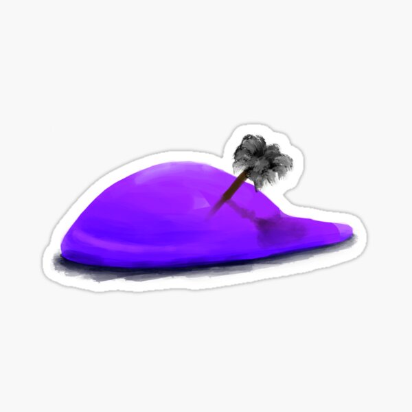 Purple Ooze Maid Sticker