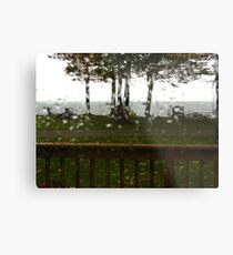 The Sky Cried The Day We Left... Metal Print