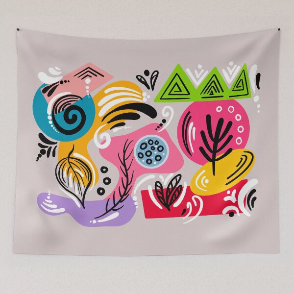 Item preview, Modern Abstract art design - doodling art  designed and sold by Fatamimosh.