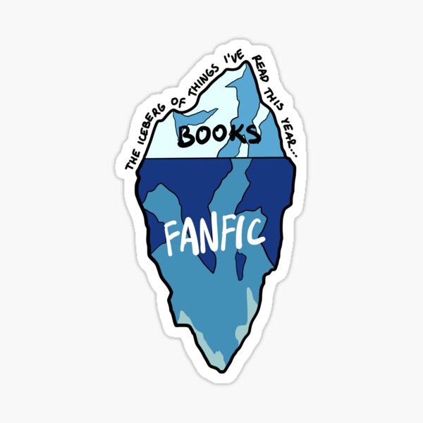the iceberg of things i've read this year Sticker