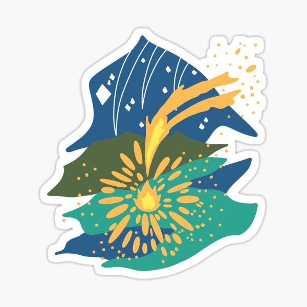 Comète Calcifer Sticker