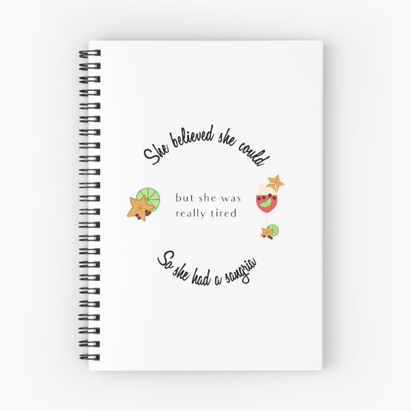 Item preview, She Believed She Could So She Had a Sangria designed and sold by Swigalicious.