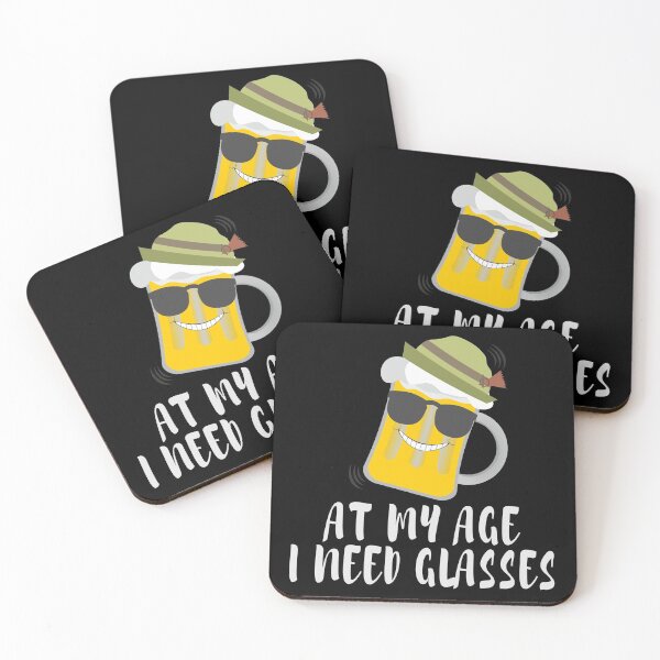 Item preview, At My Age I Need Glasses designed and sold by RAWVANE.