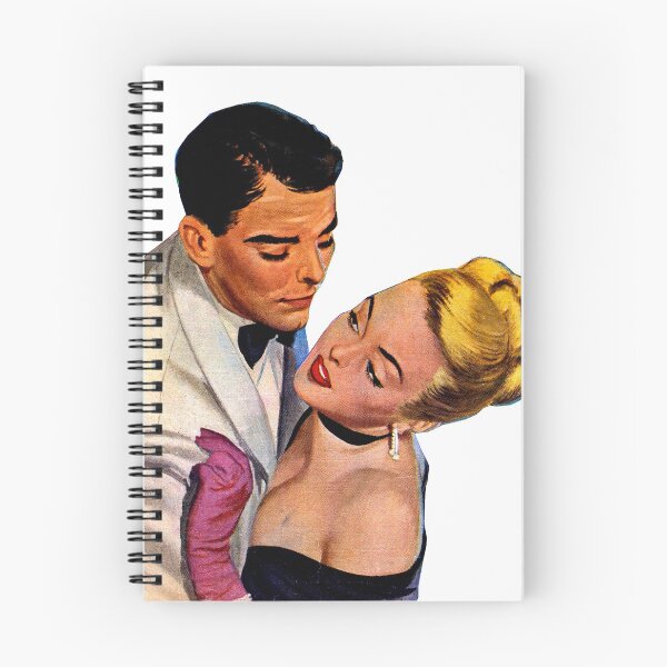 Item preview, White Tux Dinner Date - Romantic Vintage 1940s 1950s Romance Lovers Love designed and sold by paljoeyprints.