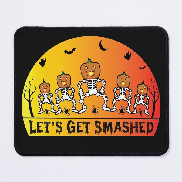Item preview, Halloween Pumpkin Lets Get Smashed-Funny Drinking shirt designed and sold by smarayoung.