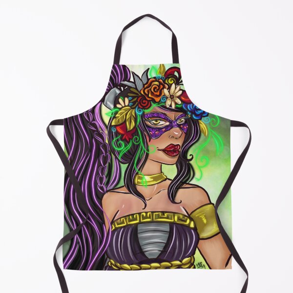 Item preview, Persephone, Queen of the Underworld - Goddess Mask designed and sold by mythictawniowl.