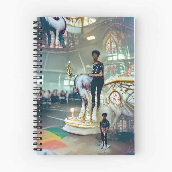 Item preview, A non-binary partner, possibly involved in a carousel-based religion designed and sold by kiertwice.