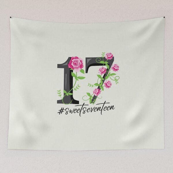 Item preview, Sweet Seventeen 17 designed and sold by GeeHanz.