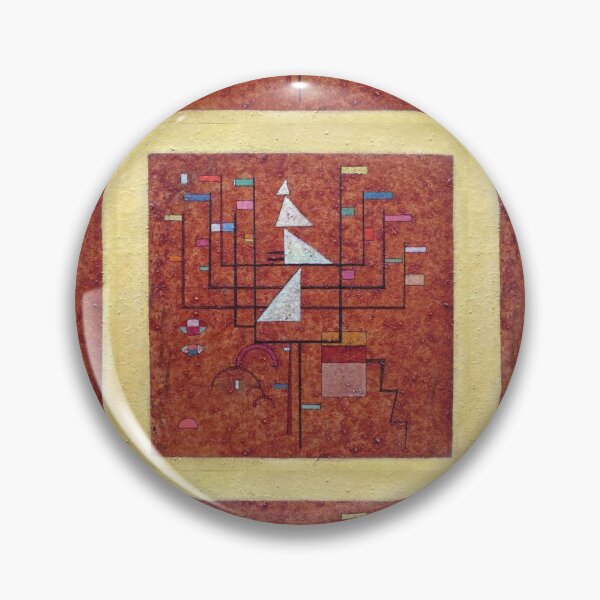 Item preview, 'Yellow Border' by Wassily Kandinsky, 1930 designed and sold by bruntXumber.