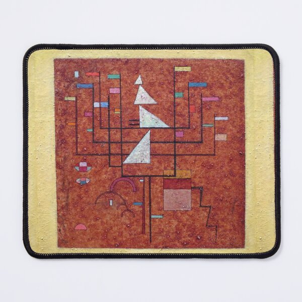 Item preview, 'Yellow Border' by Wassily Kandinsky, 1930 designed and sold by bruntXumber.