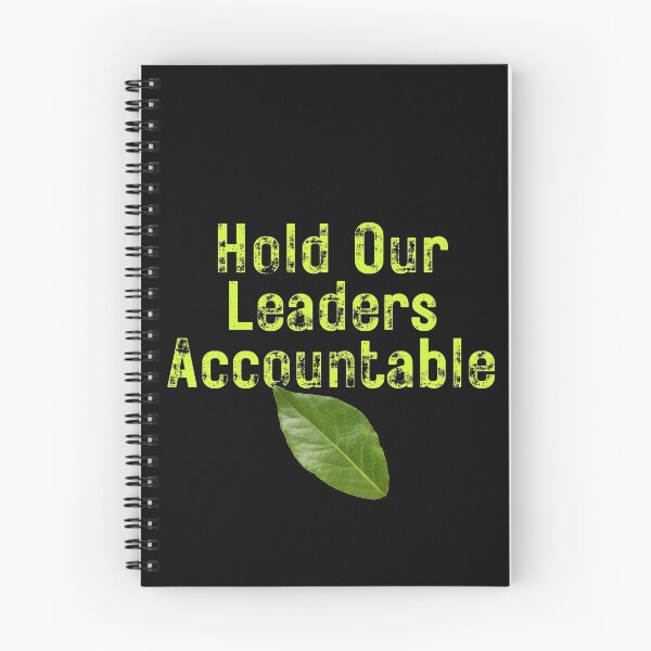 Item preview, Hold Our Leaders Accountable Text Design designed and sold by EarthArtDesigns.