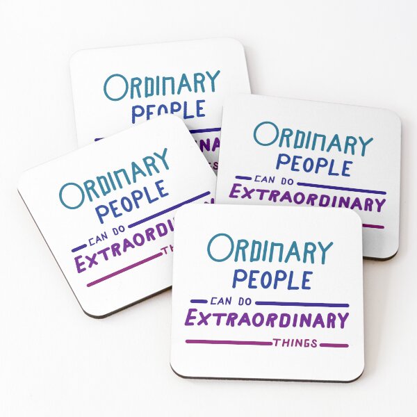 Item preview, Ordinary people can do extraordinary things designed and sold by colorsofcherry.